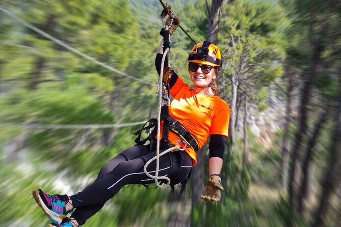 Zipline in Tucepi