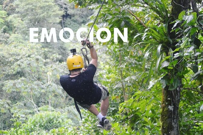 Zipline Tour Arenal + Indigenous Culture + Thermomineral Pools