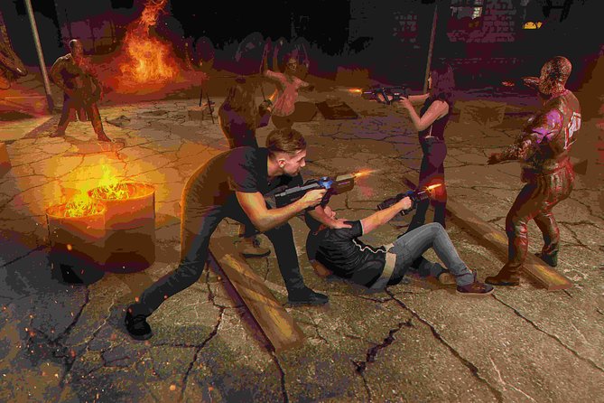 Virtual Reality Zombie Shooting Game