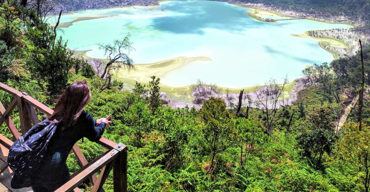 Bandung:Kawah Putih,Volcano,HotSpring,Mud Bathing,Lake Tour - Inclusions and Transportation