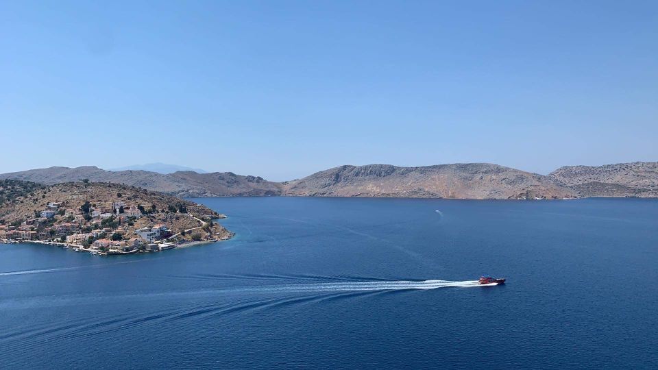 Kiotari, Lardos, Pefkos, & Lindos: Speedboat to Symi Island - Dining and Swimming