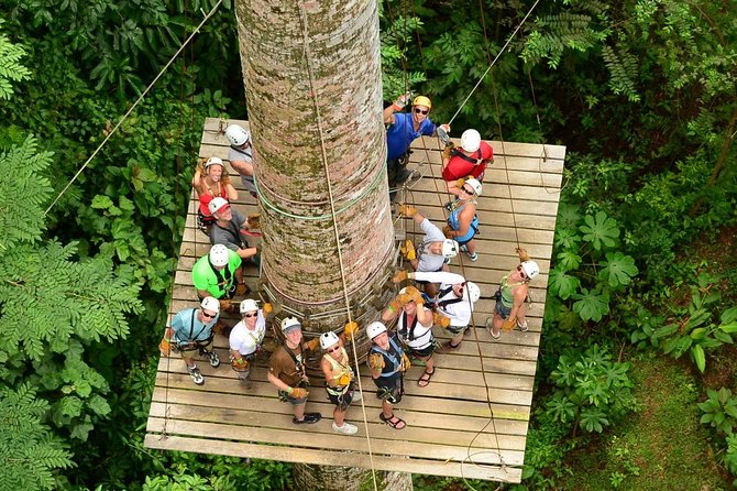 Ocean View Zip Line + 3hr ATV & Waterfalls Combo Tour