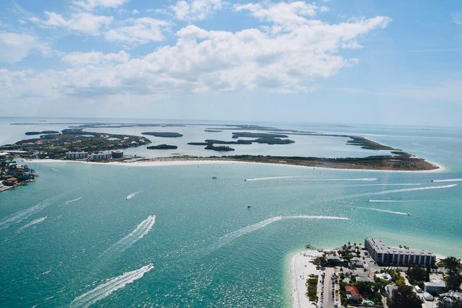 Amazing Helicopter Tour of Treasure Island, Johns Pass, Don CeSar Resort & Bay