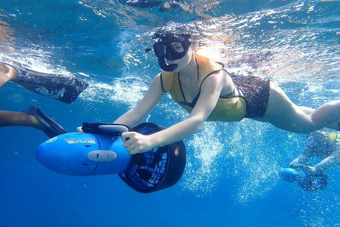 Power Snorkel By Sea Scooters, Food & Tequila Tasting - Light Mexican Lunch Menu