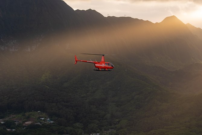 Private Helicopter Oʻahu: Photography Flight ALL WINDOW SEATS - Cancellation Policy Details