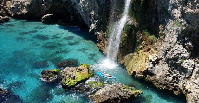 Free Route in Paddle Surfing by the Nerja and Maro Waterfall 🌊 - Flexibility and Autonomy
