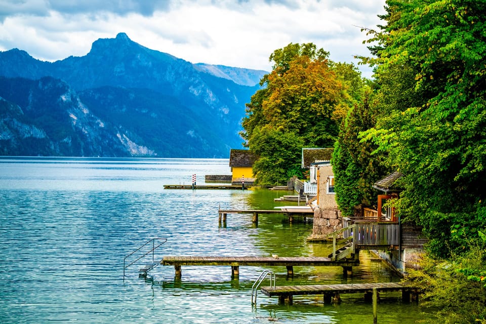 Vienna: Traunsee Boat Ride, Hallstatt and Salzburg Day Tour - Exploring Hallstatt Village
