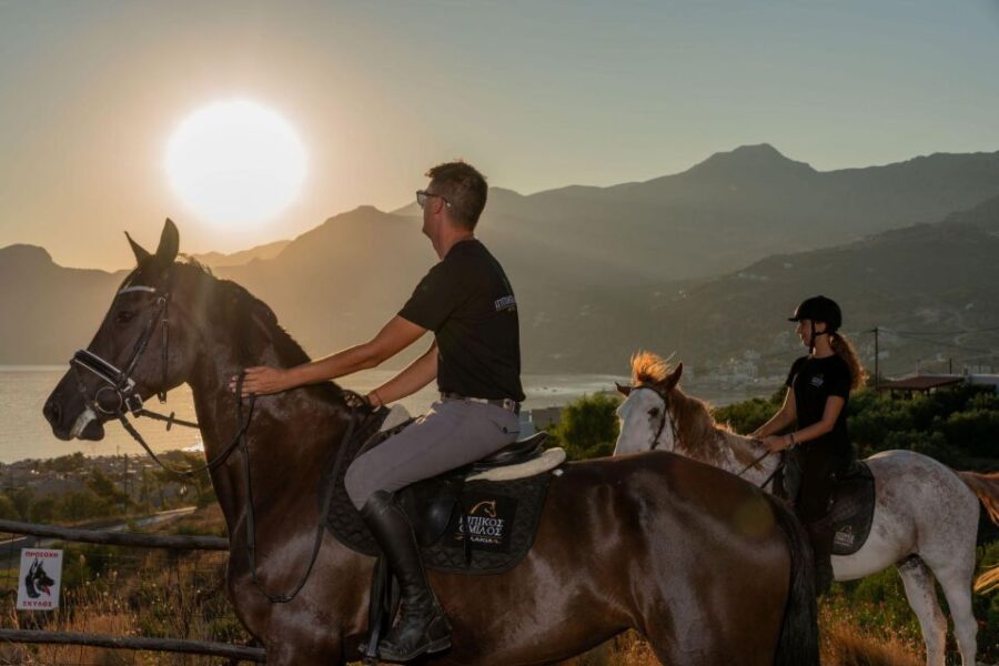 Crete Horse Riding: Mesmerizing Sunset Ride