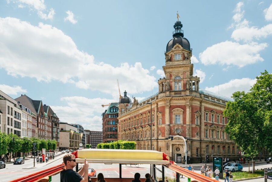 Hamburg: Hop-On Hop-Off Bus With Alster or Harbor Cruise