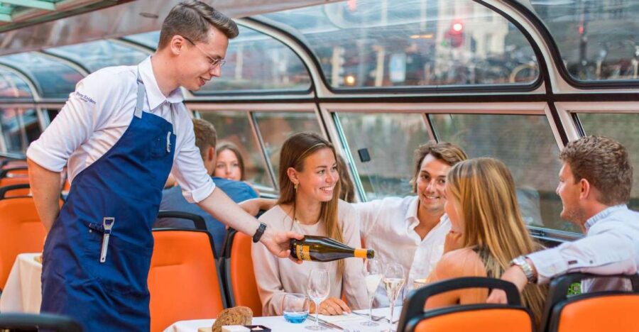Amsterdam: Dinner Cruise With 4-Course Menu - Menu Options