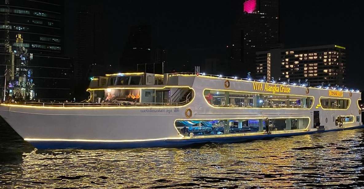 Bangkok: Chao Phraya Buffet Dinner Viva Alangka Cruise - Key Points