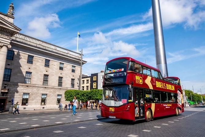 Big Bus Dublin Hop On Hop Off Sightseeing Tour With Live Guide