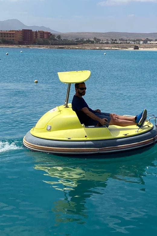 Caleta De Fuste: Electric Boat In Puerto Castillo