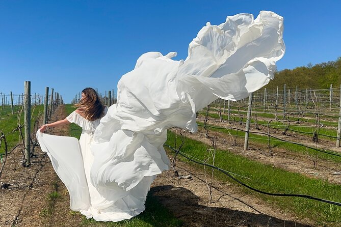 Flying Dress Photo Shoot in Traverse City - Included Services