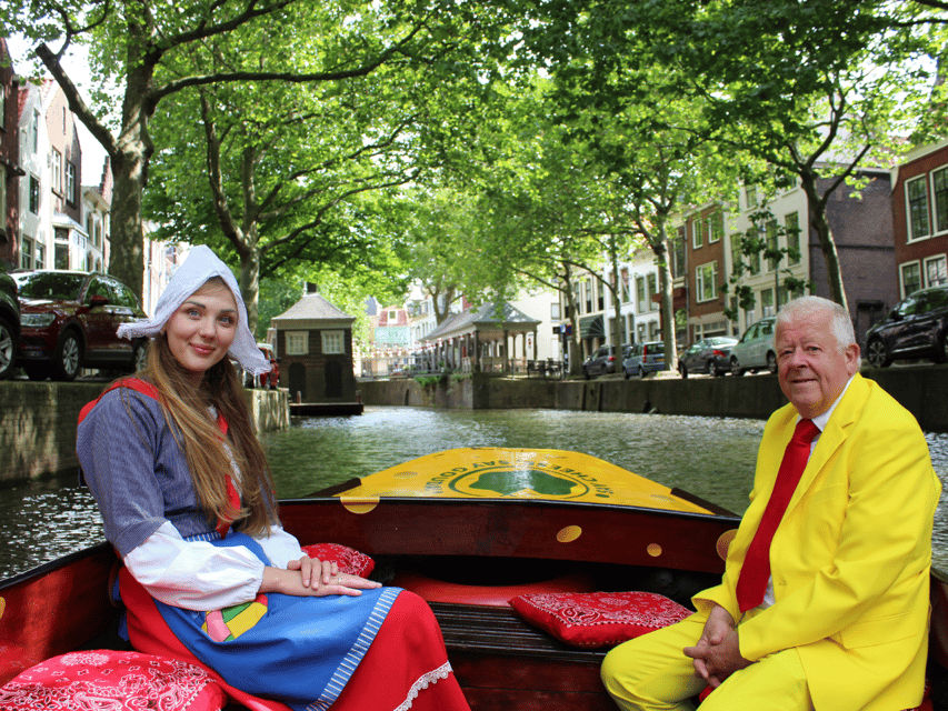 Gouda: Open Boat City Canal Cruise