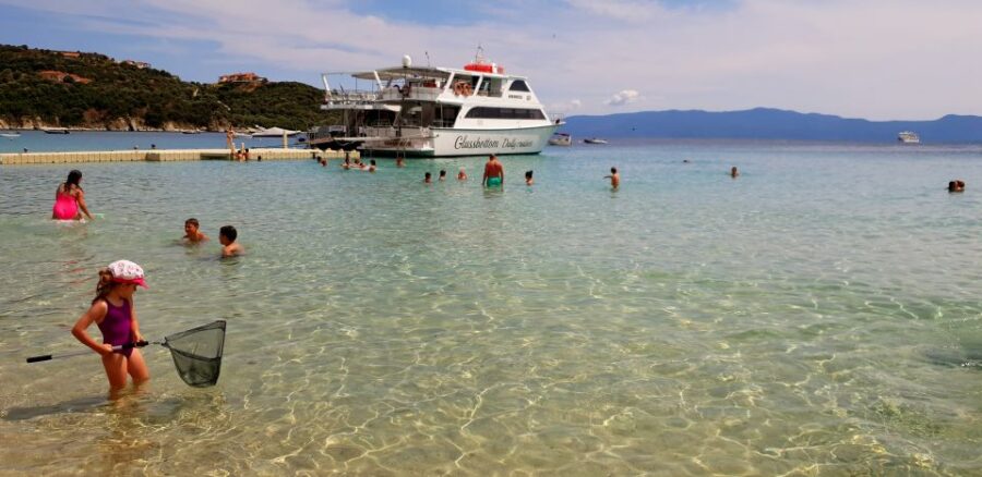 Mount Athos Glassbottom Cruise With Ammouliani Island Visit