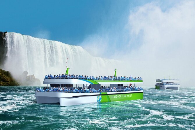 Niagara Falls Day Tour American & Canadian Side With Boat & Cave