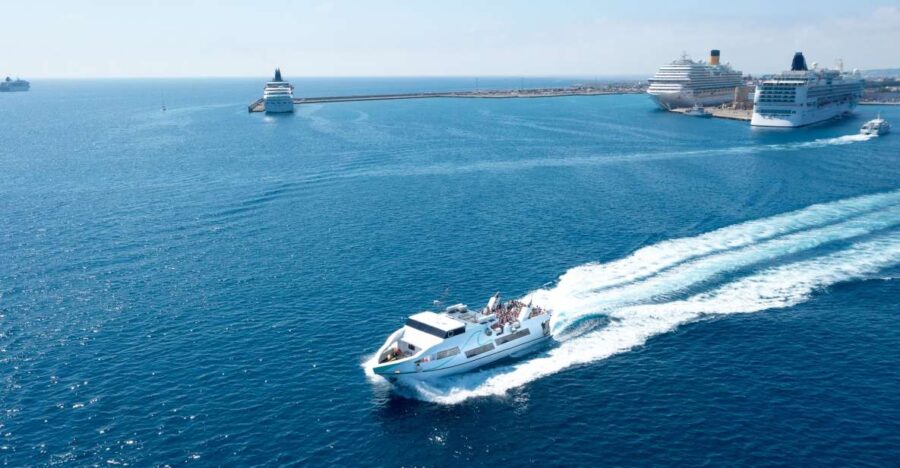 Rhodes: Boat Trip to Symi With Swim Stop at St. George Beach