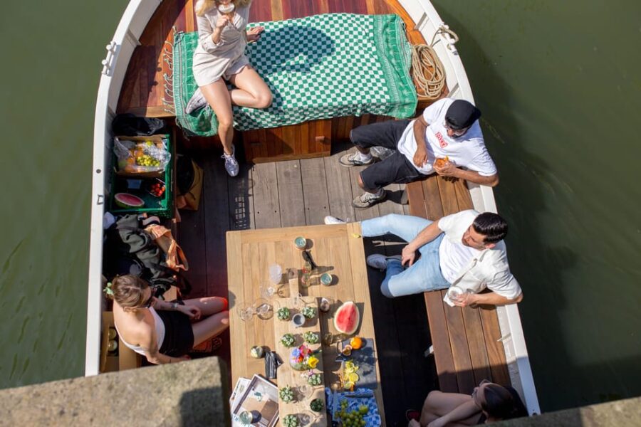 Rotterdam: Maritime District Open Boat Cruise With 1 Drink