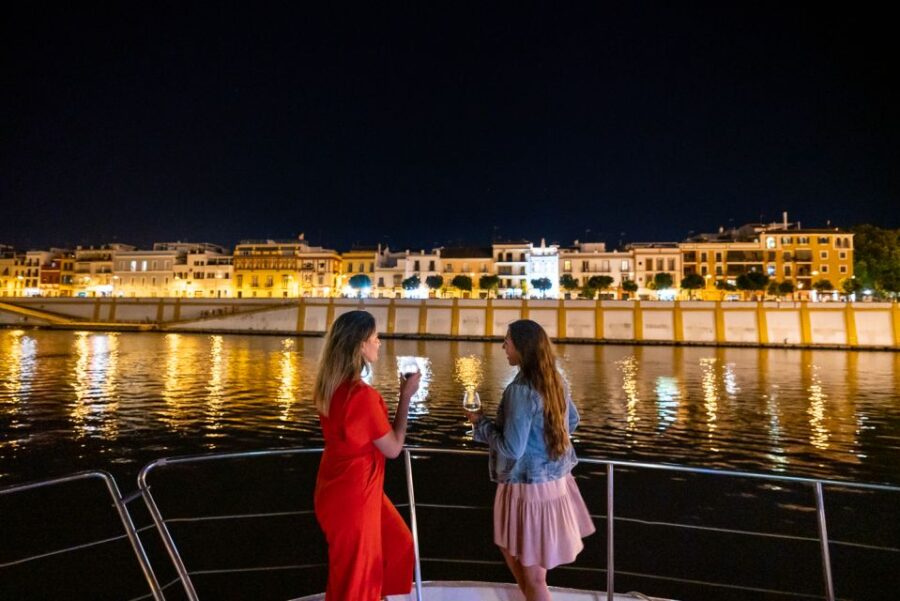 Seville: Guadalquivir River Yacht Tour With Drink and Food Options