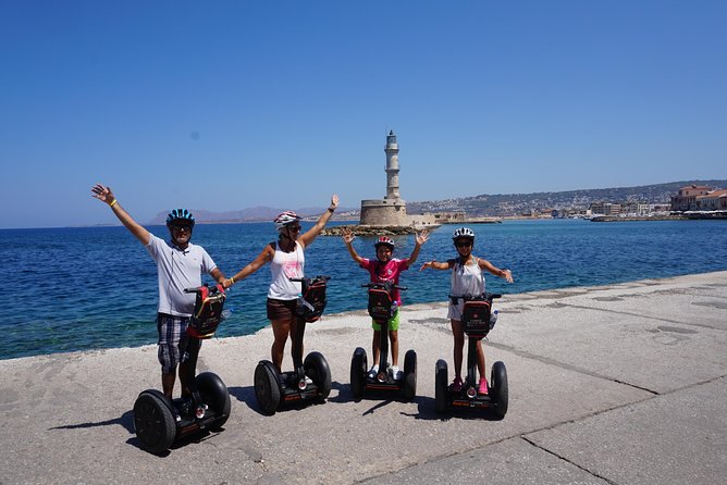 Small-Group Segway Chania Old City and Harbour Combo Tour
