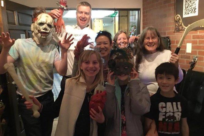 The Psycho Killer Escape Room (1-8 People) - Key Points