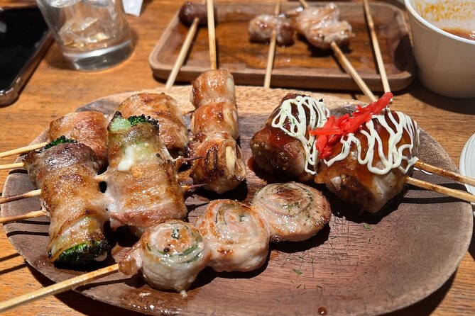 Tokyo Night Tour With Food Hopping & Karaoke Party at Secret Bar