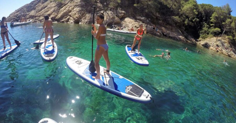 Tossa De Mar: Paddle Surfing and Cave Tour
