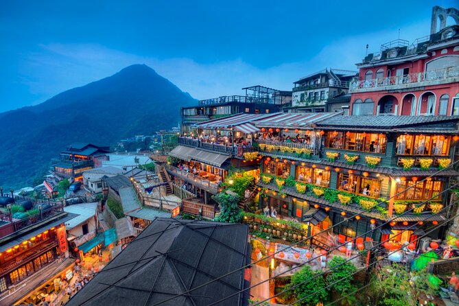 7-Hour Jiufen Night View, Shifen Waterfall & Raohe Market Tour - Tour Overview