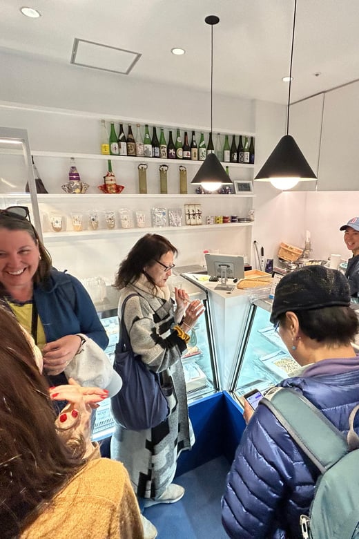 7 Sake Tastings With a Food to Choose at Toyosu