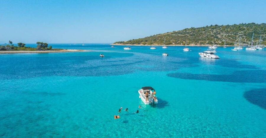 Adriatica Tour: Blue Lagoon and Solta From Trogir or Split