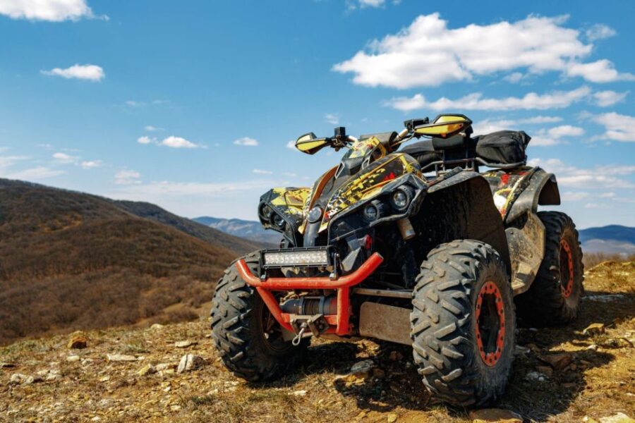 Agadir or Taghazout: Beach and Sand Dune Quad Biking W/Tea
