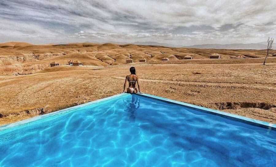 Agafay Day Pass Pool Access With Lunch at Agafay Desert