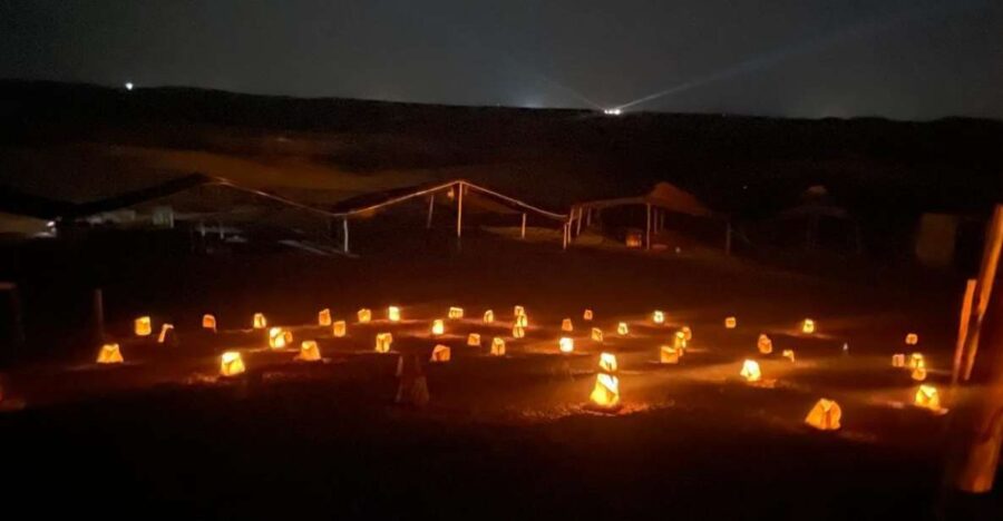 Agafay Desert Camel Ride Sunset Tour With Dinner Show