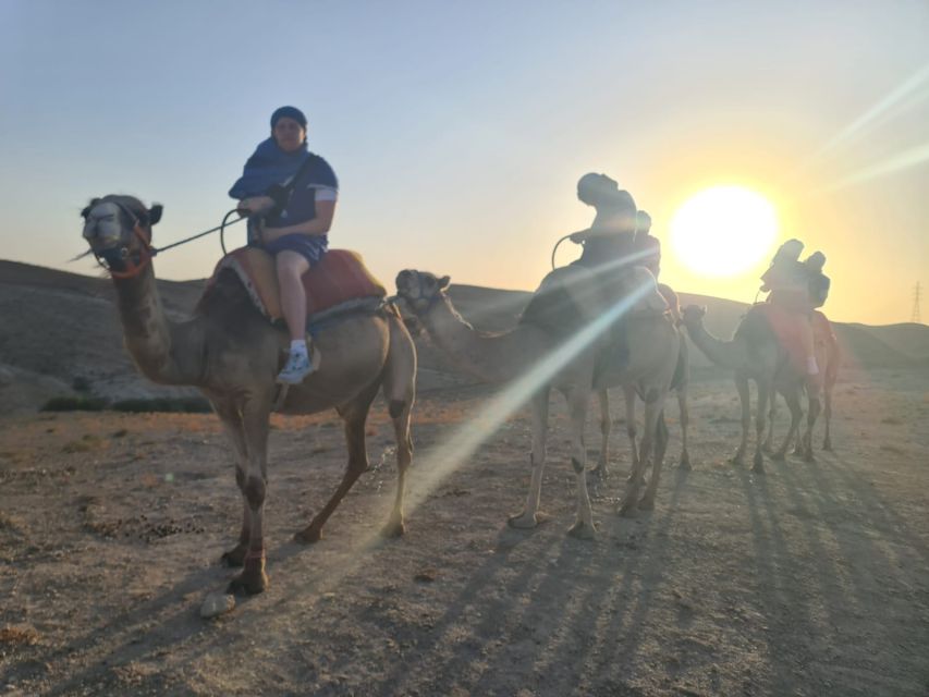 Agafay Desert Sunset Camel Ride
