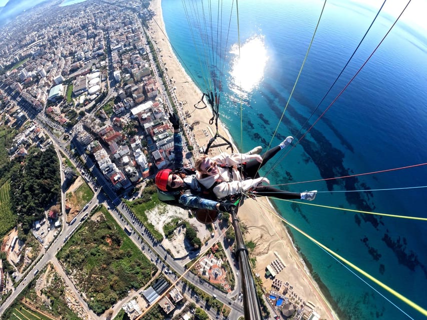 Alanya Paragliding and Cleopatra Beach From Antalya