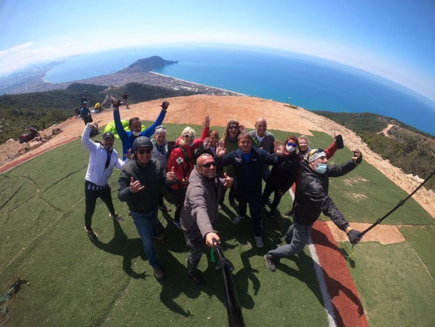 Alanya: Tandem Paragliding From 700M With Meeting or Pick up