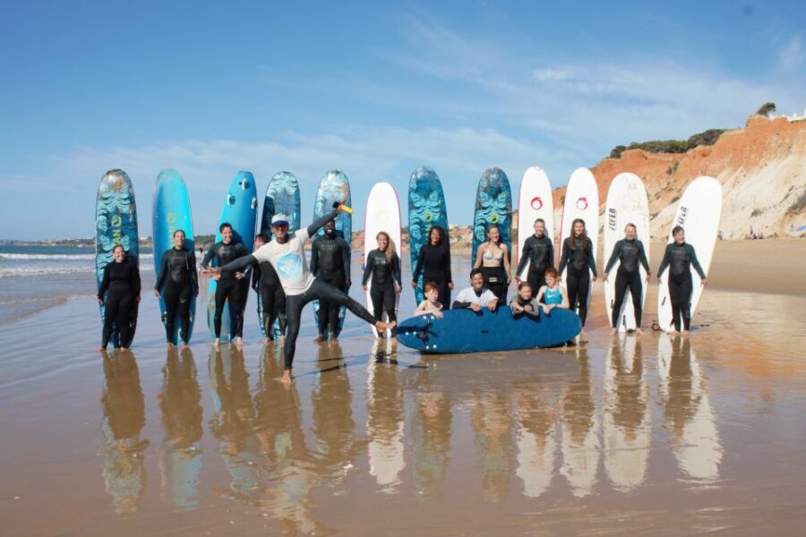 Albufeira: 2-Hour Falesia Beach Surf Lesson - Activity Overview