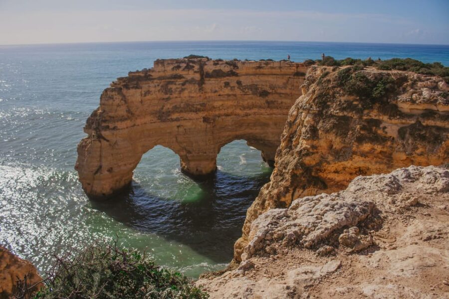 Albufeira: Benagil Cave, Algar Seco & Marinha Adventure Walk