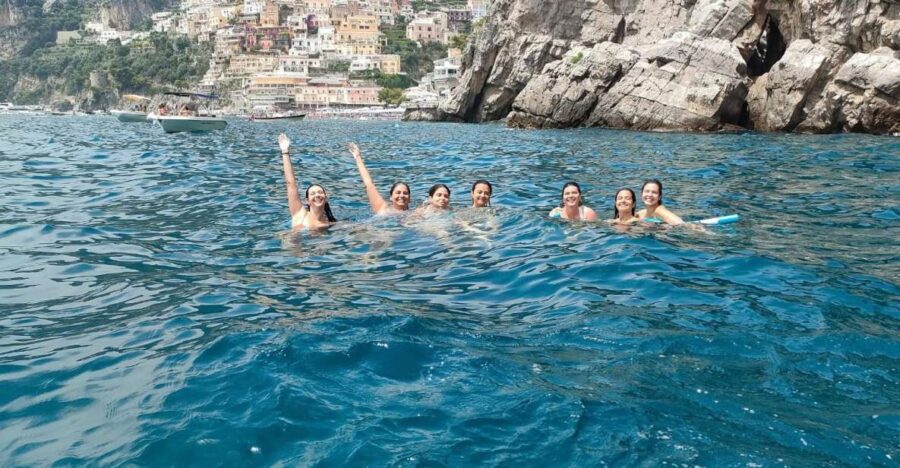 Amalfi Coast: Boat Adventure – Caves, Beaches, Positano