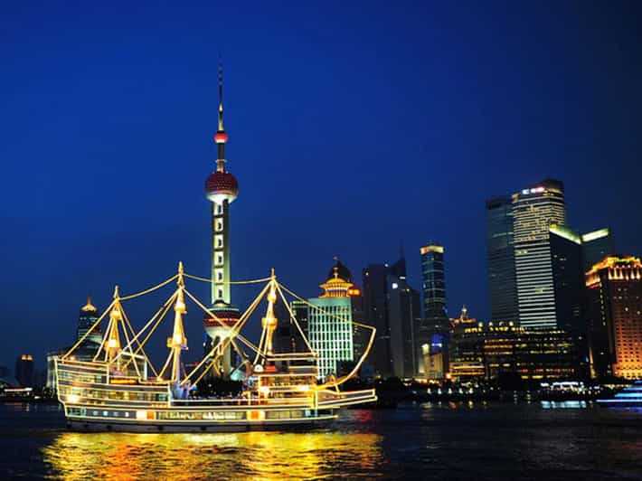 Amazing Shanghai Night Lights:River Cruise &Private Transfer