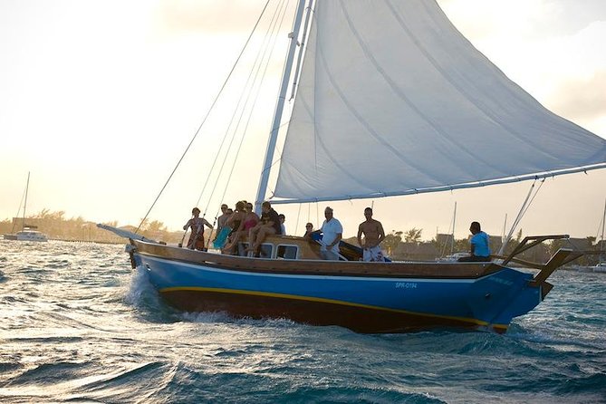 Ambergris Caye Sunset Sail Tour on the 40 Sirena Azul Sailboat