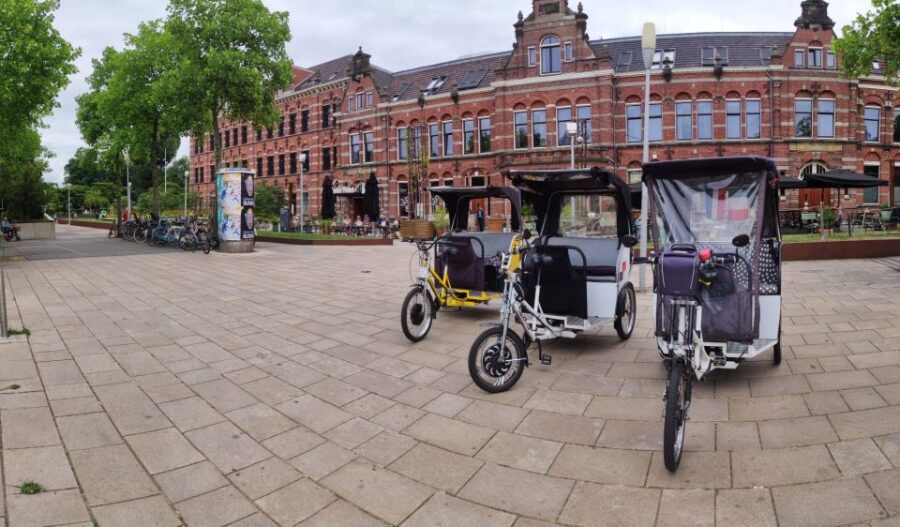 Amsterdam: Private Guided City Tour by Pedicab