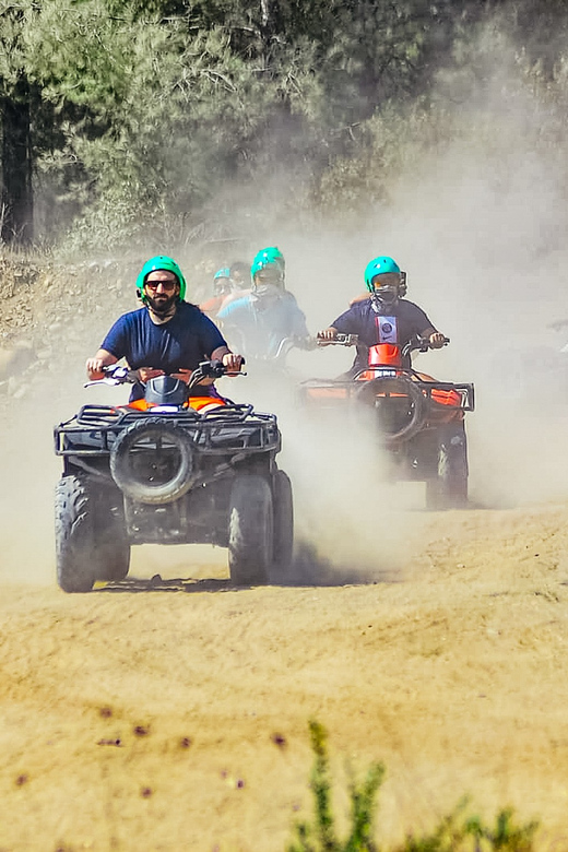 Antalya: Ziplining, Rafting, Jeep Tour & Quad Safari W/Lunch