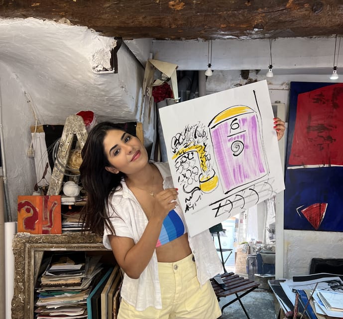 Antibes: Make Your Art Souvenir With a Local Artist