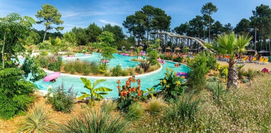 Arcachon Basin: Aqualand Water Park Entry Ticket