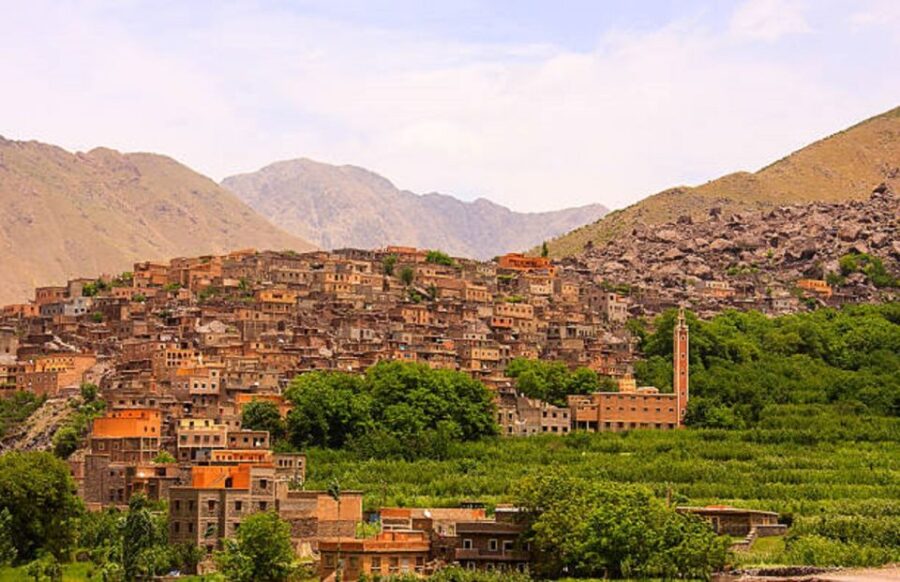Atlas Mountains Waterfalls Day Trip and Desert Agafay