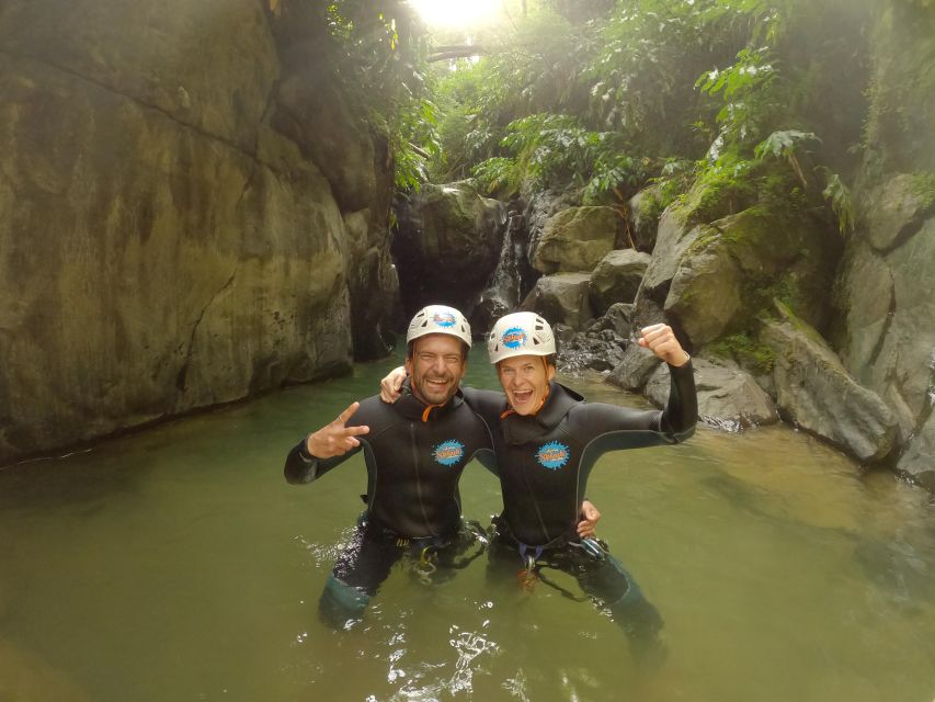 Azores: Canyoning in Salto Do Cabrito