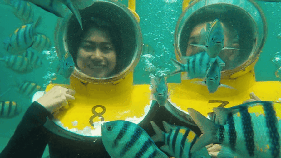 Bali: Sea Walk, Solo Jetski and Parasailing With Pickup - Activity Overview