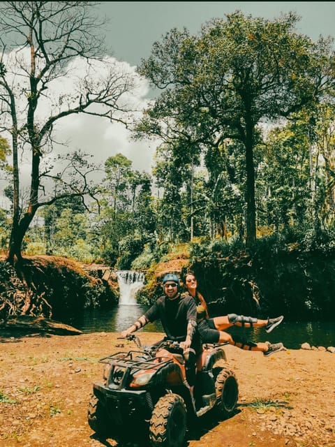 Bali: Wanagiri Quad Bike Explore And Waterfall Adventure